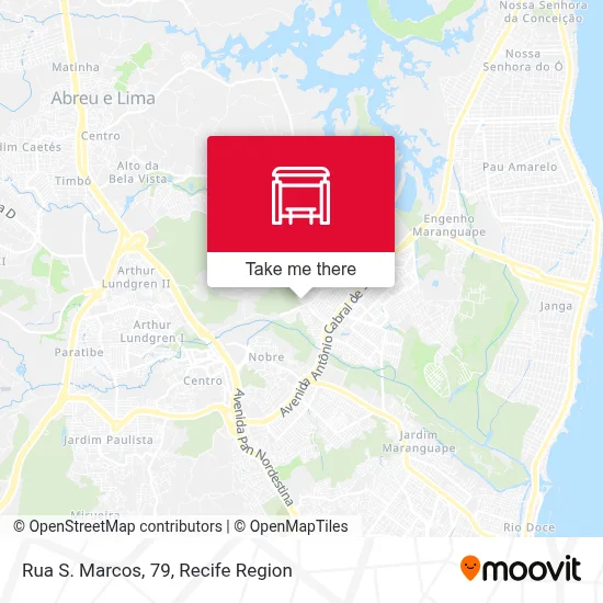 Rua S. Marcos, 79 map