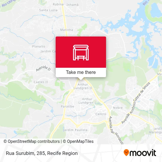 Rua Surubim, 285 map