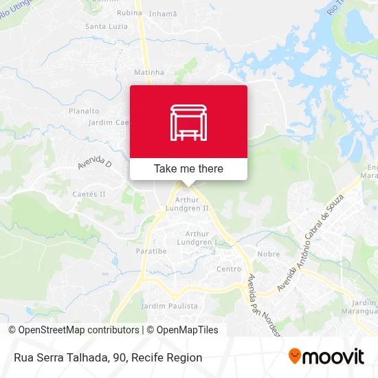 Rua Serra Talhada, 90 map