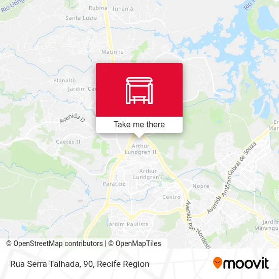 Rua Serra Talhada, 90 map