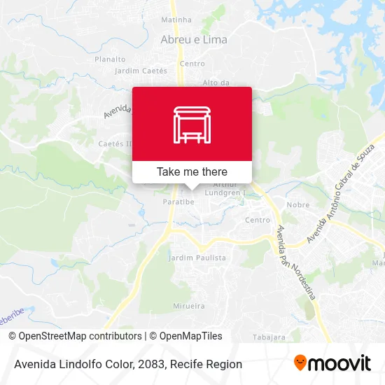 Avenida Lindolfo Color, 2083 map