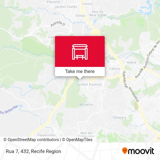 Rua 7, 432 map