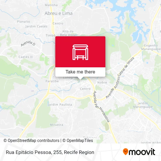 Rua Epitácio Pessoa, 255 map