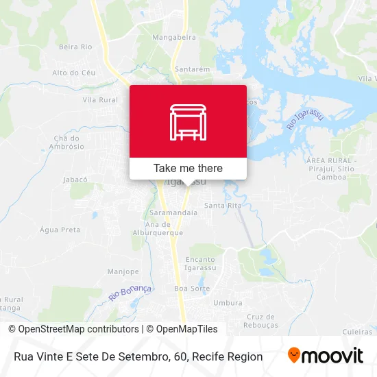 Rua Vinte E Sete De Setembro, 60 map