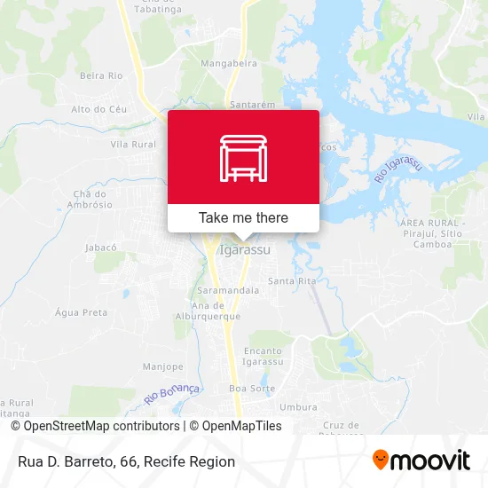 Rua D. Barreto, 66 map