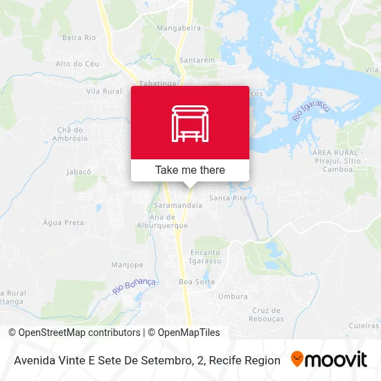Avenida Vinte E Sete De Setembro, 2 map