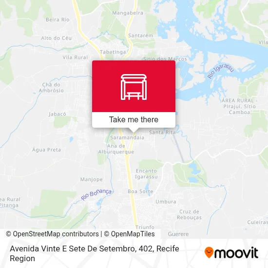 Avenida Vinte E Sete De Setembro, 402 map