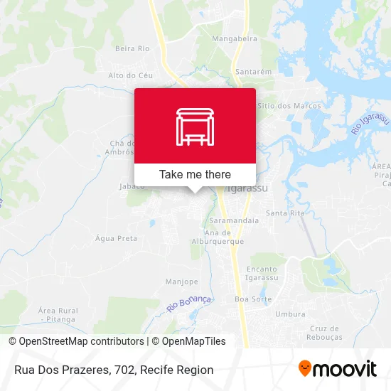 Rua Dos Prazeres, 702 map