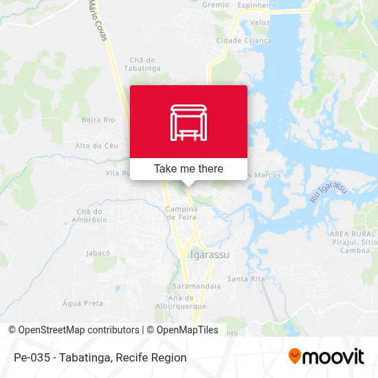 Pe-035 - Tabatinga map