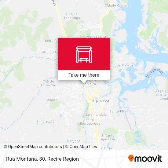 Rua Montana, 30 map