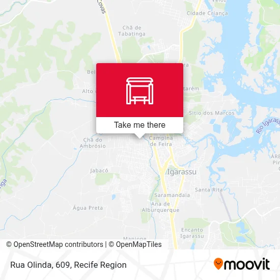 Rua Olinda, 609 map
