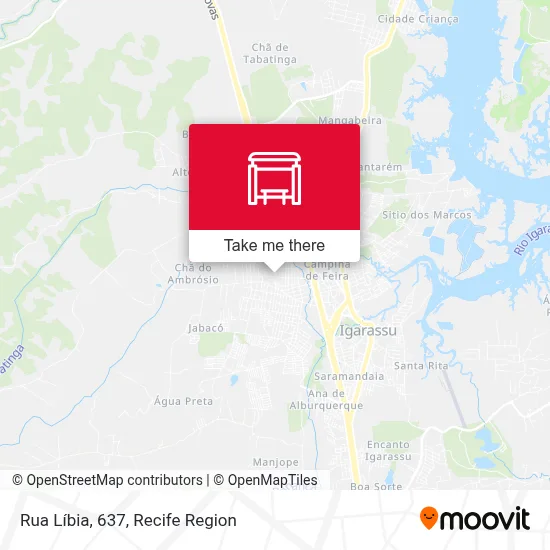 Rua Líbia, 637 map