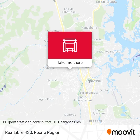 Rua Líbia, 430 map