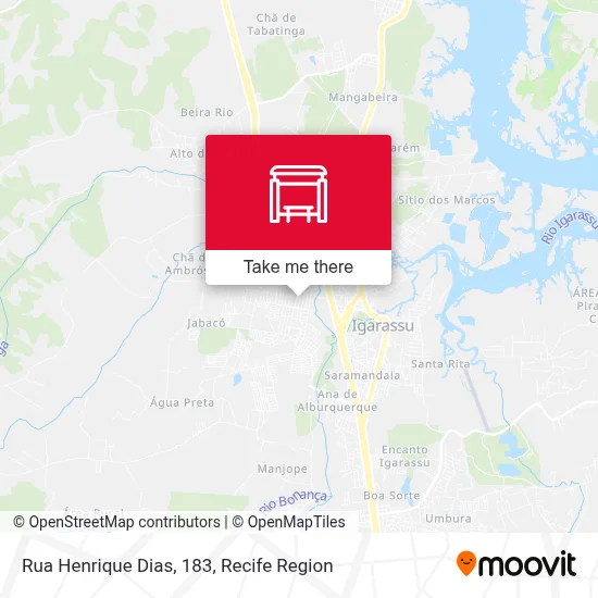 Rua Henrique Dias, 183 map
