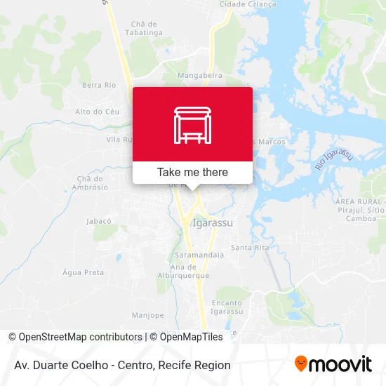 Av. Duarte Coelho - Centro map