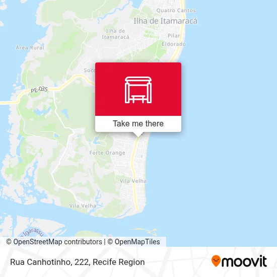 Rua Canhotinho, 222 map