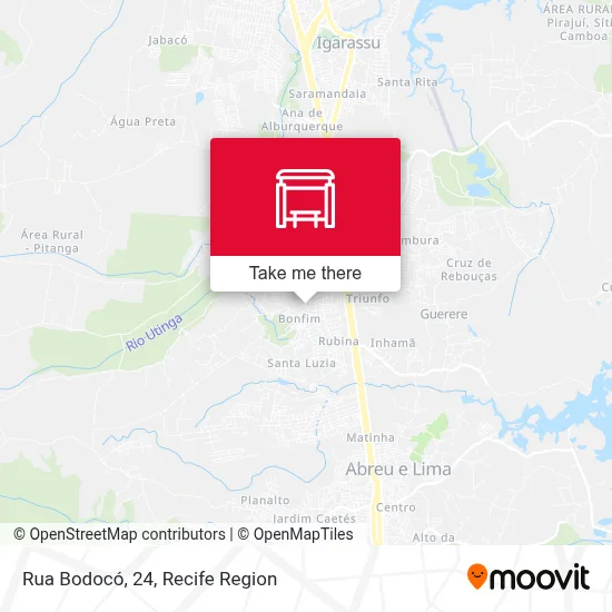 Rua Bodocó, 24 map