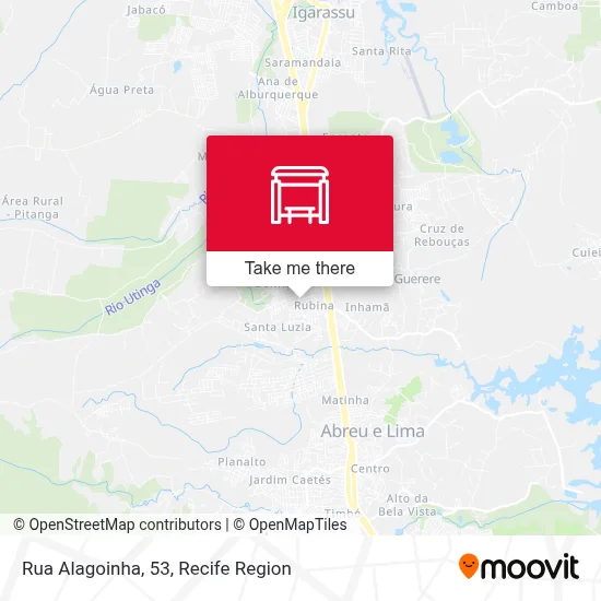 Rua Alagoinha, 53 map