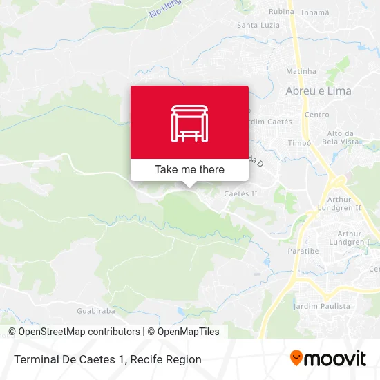 Terminal De Caetes 1 map