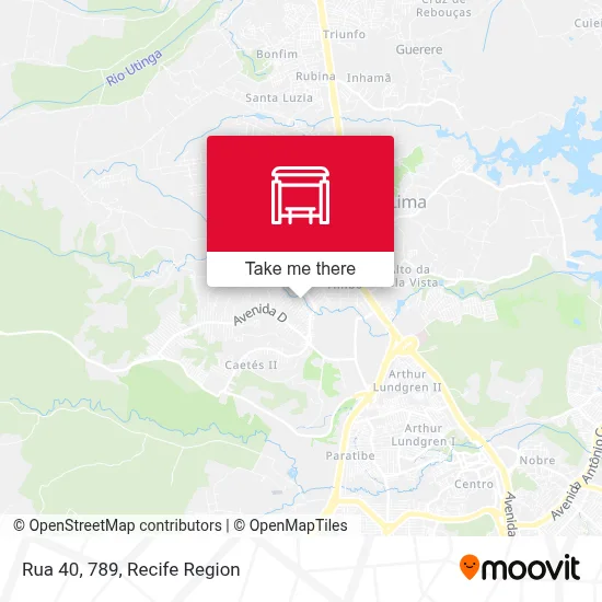 Rua 40, 789 map
