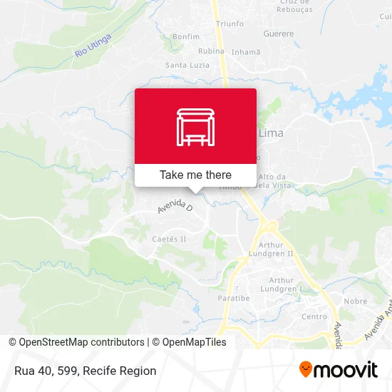 Rua 40, 599 map