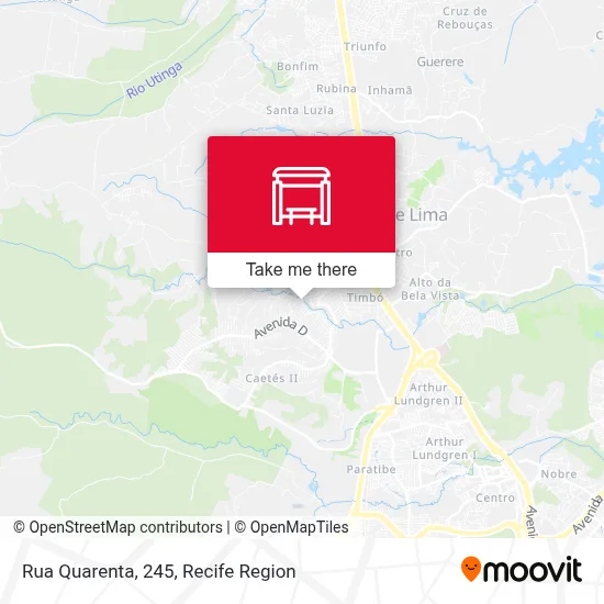 Rua Quarenta, 245 map