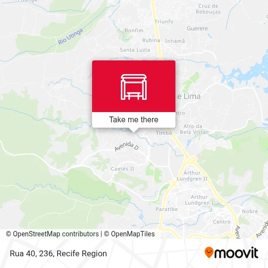 Rua 40, 236 map