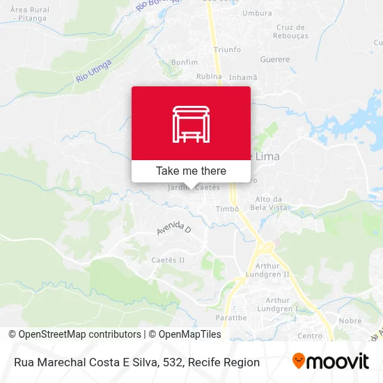 Rua Marechal Costa E Silva, 532 map