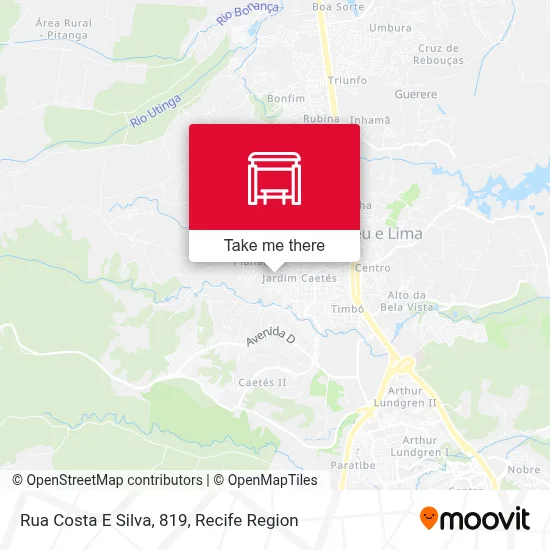 Rua Costa E Silva, 819 map