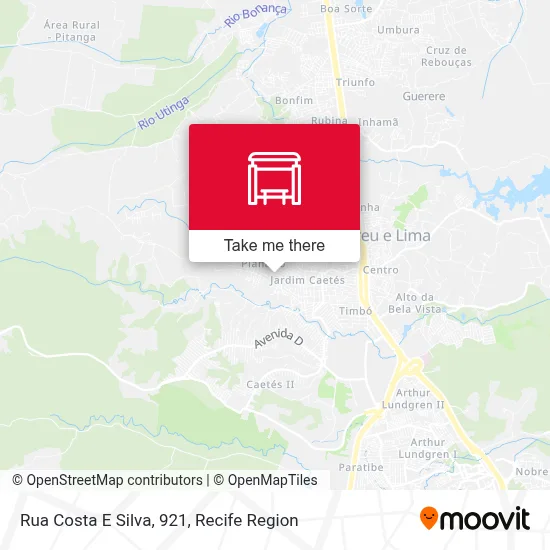 Rua Costa E Silva, 921 map