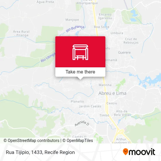 Rua Tijipio, 1433 map