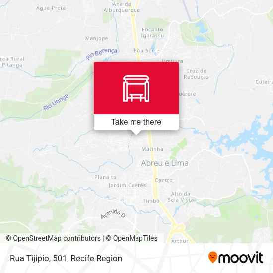 Rua Tijipio, 501 map