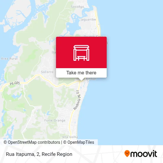 Rua Itapuma, 2 map