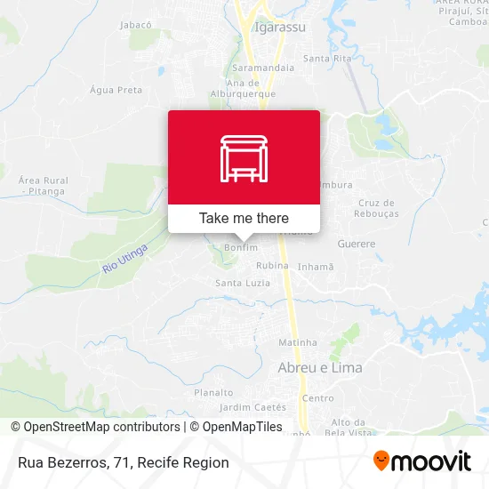 Rua Bezerros, 71 map