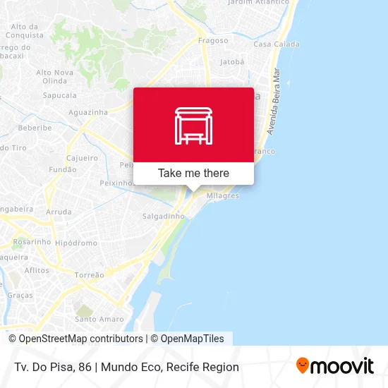 Tv. Do Pisa, 86 | Mundo Eco map