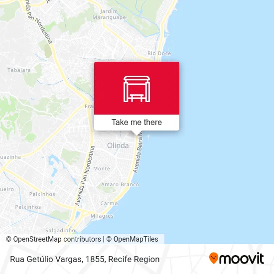 Rua Getúlio Vargas, 1855 map