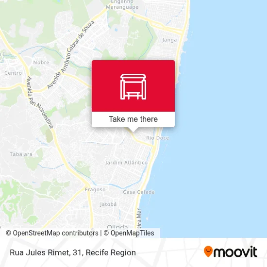 Rua Jules Rimet, 31 map