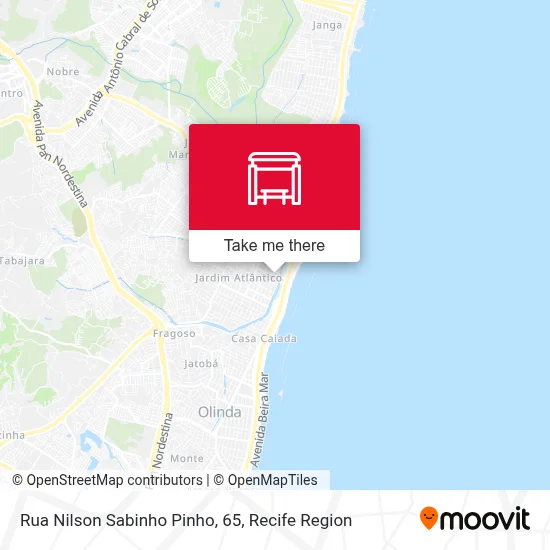 Rua Nilson Sabinho Pinho, 65 map
