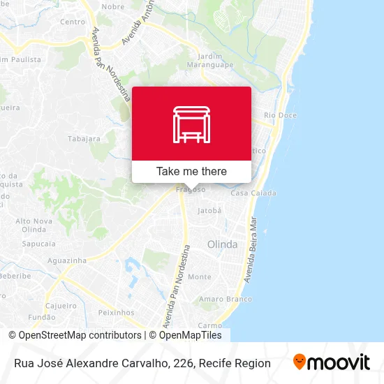 Rua José Alexandre Carvalho, 226 map
