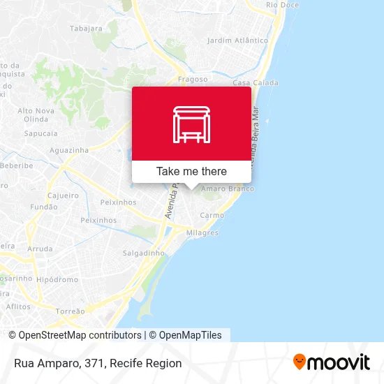 Rua Amparo, 371 map