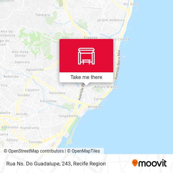 Rua Ns. Do Guadalupe, 243 map