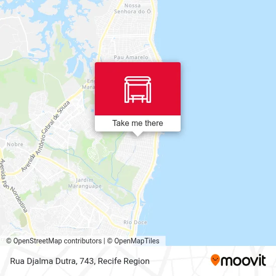 Rua Djalma Dutra, 743 map