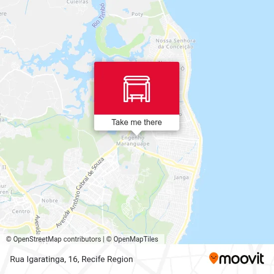 Rua Igaratinga, 16 map