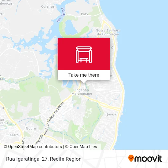 Rua Igaratinga, 27 map
