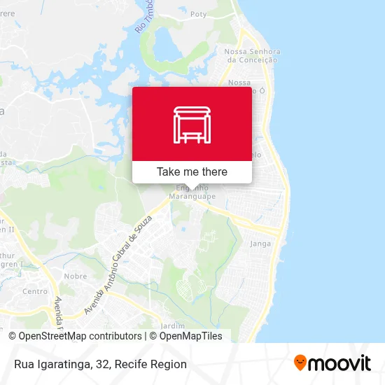 Rua Igaratinga, 32 map