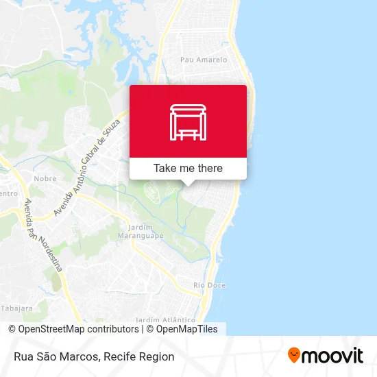 Rua São Marcos map