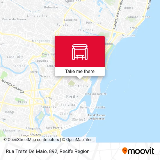 Rua Treze De Maio, 892 map