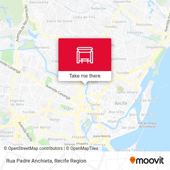 Rua Padre Anchieta map