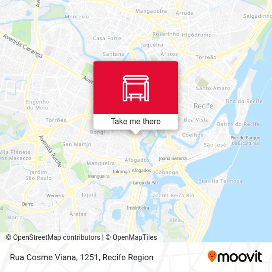 Rua Cosme Viana, 1251 map