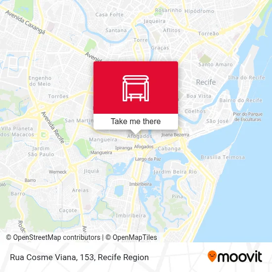 Rua Cosme Viana, 153 map